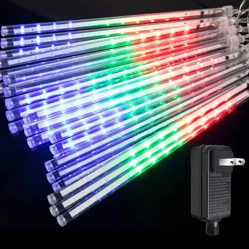 Christmas Outdoor Lights Snow Falling Rain Cascading Icicle Lights
