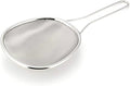 Shimomura Planning 38614 Fine Soup Scoop Colander, Made in Japan, Dishwasher Safe, 200 Mesh, No Kitchen Paper Required, Oval Shape Along the Side of the Pot, Bonito Bonito, Stainless Steel,