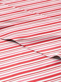 Christmas Sheet Set, Candy Cane Stripe, Holiday Xmas Bedding Set - King