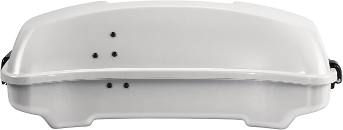Razor Trunk W/Latch Key Fit For Harley 2014-2025Touring CVO Road King Street Glide Electra Glide Ultra Limited Trunk White Onyx Pearl