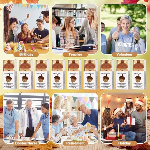 72 Sets Fall Acorn Gifts Thanksgiving Party Favors