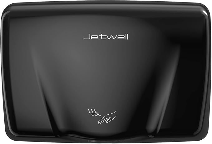 JETWELL High Speed Commercial Automatic Hand Dryer - Heavy Duty Stainless Steel Hand Dryer - Warm Wind Hand Blower