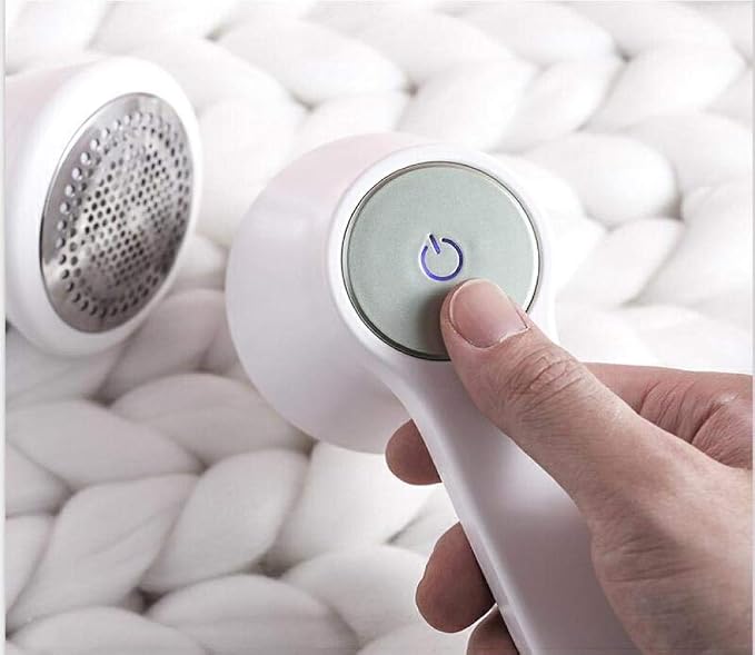 Remover for Clothes Lint Remover Sweater Household Sweater Pilling Trimmer Rechargeable Hair Removal Device-Gray