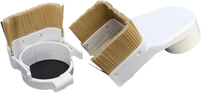 CNC-Spindle Dust Shoe Collector CNC Spindle Dust Cover Shoe Collector 70MM 75MM 80MM 85MM 90MM 100MM Dust Collector Dust Cover Brush for Spindle Motor(75MM)