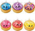 2026 Halloween Squishies Toys with Steamer，Slow-Rise Basket Stuffer Party Favors,Halloween Dumplings for Relieve Stress, (6PCS)