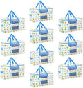 VENO Moving Bags, Wide Open Top, Clear Window, Tropical Island, 10 Pack