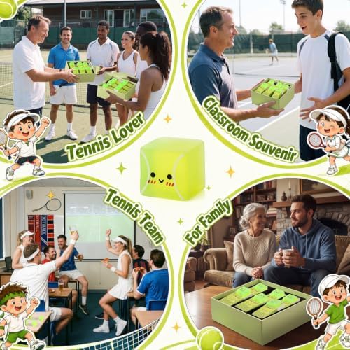 24 Sets Tennis Party Favors Bulk Inspirational Tennis Gift Bag Fillers