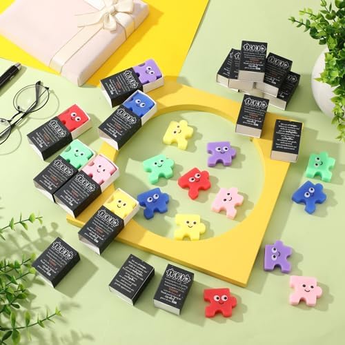 24 Sets Employee Appreciation Gifts Team Puzzle Toy with Boxes