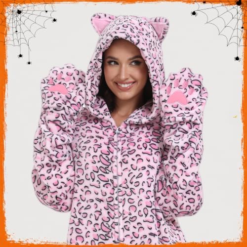 Adult Onesie Pajamas Animal One Piece Costume Halloween Cosplay for Women Men