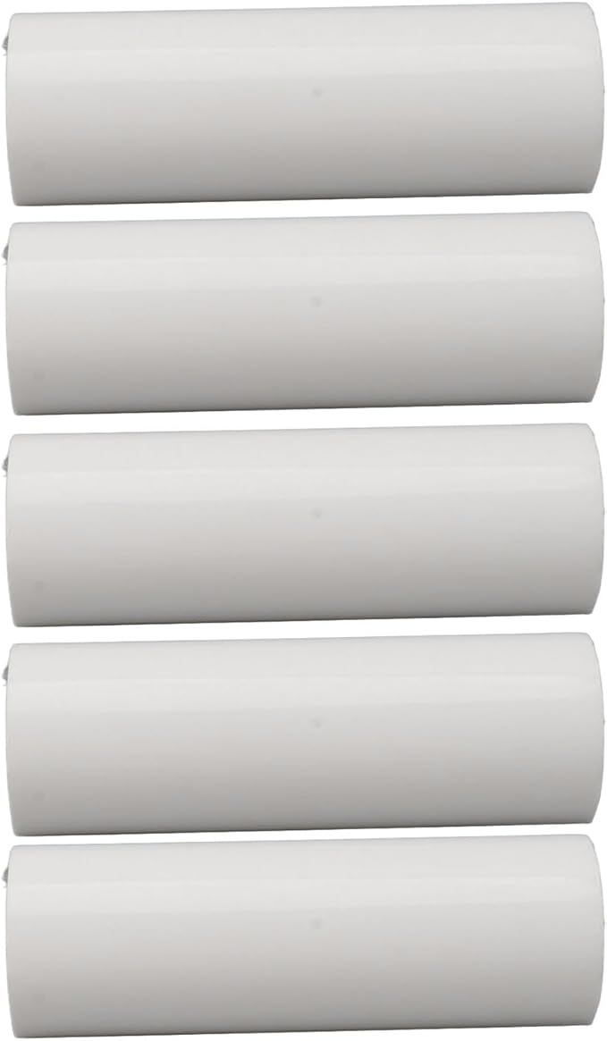 Lint Roller Refills Static Free Extra Sticky Lint Roller Refills for Clothes Pet Hair Removal Lint Remover Roller Refill White 5Pcs (10 Inch)