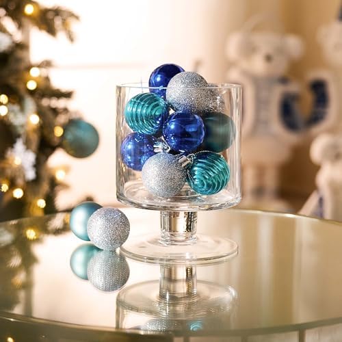 Valery Madelyn Small Christmas Tree Decorations Ball Ornaments 24ct 1.57"