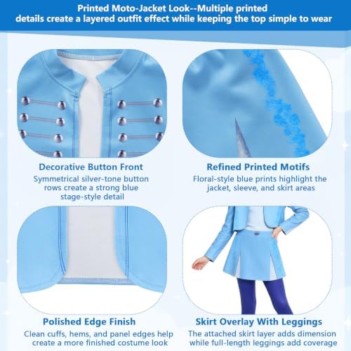 Royal Princess Costume Girls Kids Cosplay Halloween Costumes Accessory