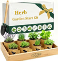 Indoor Herb Garden Start Kit - Unique Gifts for Women, Mothers Day Gifts, Easy House Plant- Birthday for Women,House Warming Gift New Home- Fresh Herb Garden DIY Crafts for Adults