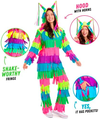 Tipsy Elves Women's Pinata Jumpsuit Halloween Costume for Adults
