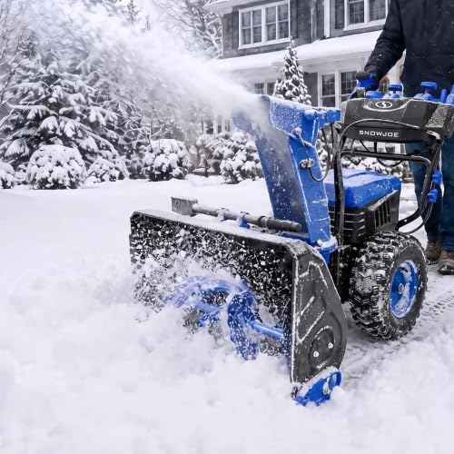 Snow Joe 24" 96V Max Cordless Self-Propelled Snow Blower with 4 Batteries