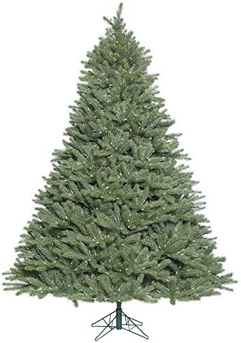 Vickerman 7.5' Colorado Spruce Artificial Christmas Tree, Warm White LED Lights - Faux Spruce Christmas Tree - Seasonal Indoor Home Decor