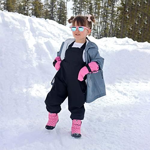 Jan & Jul Cozy-Dry Snow Bib Pants for Toddlers & Kids