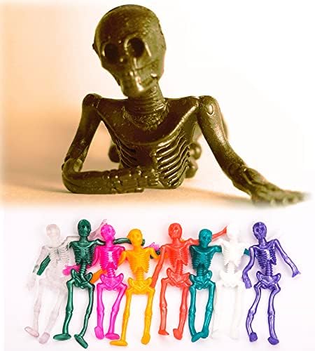 UpBrands 2880 Stretchy Skeletons Bulk Halloween Party Favors for Kids