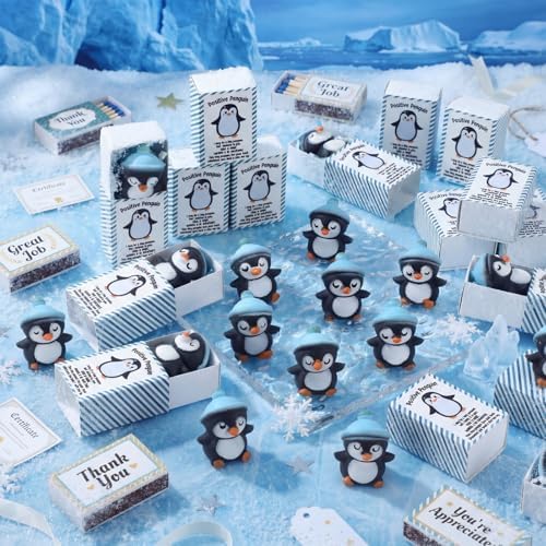 36 Sets Penguin Gifts Positive Motivational Party Favors