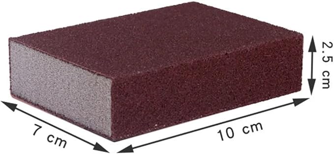 Carborundum Sponge 30pcs Magic Erasers Carborundum Removing Rust Cleaning Sponge Brush Kitchen Pot Dish Rust Removal
