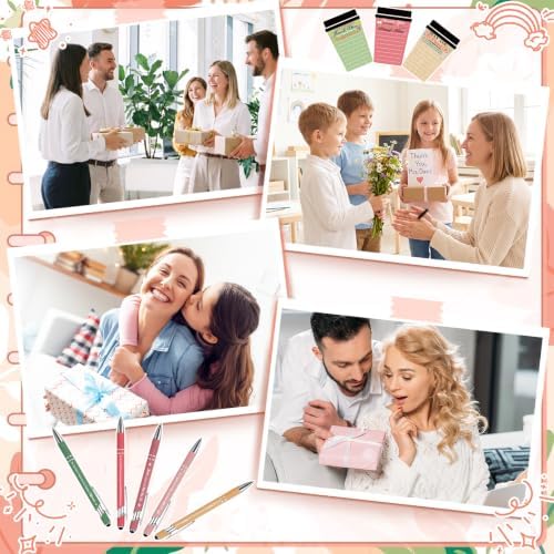 36 Set Employee Appreciation Gifts Bulk Team, Muted Colors