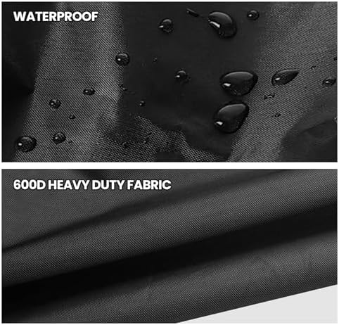 Ice Fishing Sled Travel Cover - Universal Fit 60x24x8, Elastic Edge