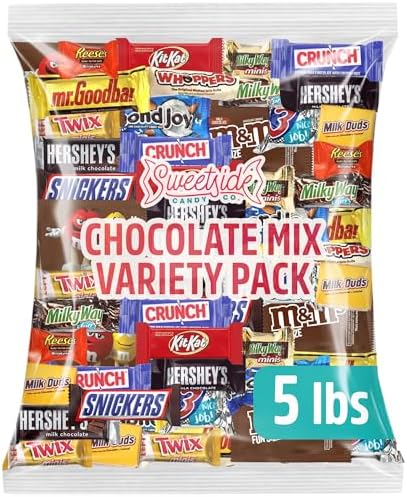 Chocolate Assorted Candy Variety Pack, Bulk, 5 lb