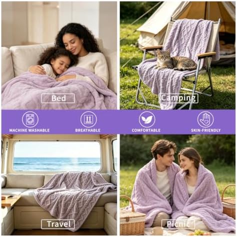 Gifts for Women, 35 Pcs Lavender Bath & Body Gift Basket, Get Well Soon Set