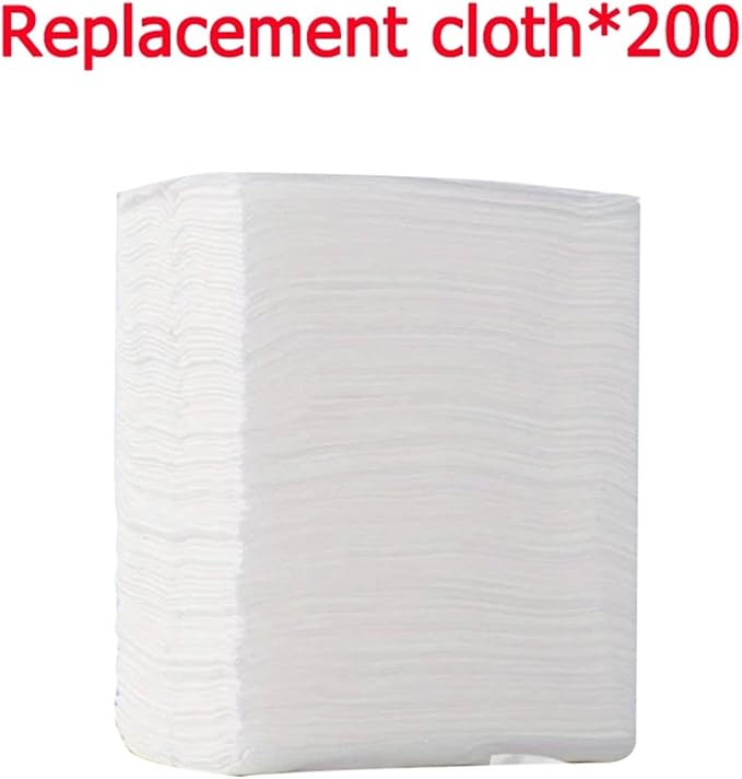 Household Electrostatic Precipitator Paper Disposable Cloth Mop Replacement Head For Cleaning Pet Hair And Dust(200cloth)