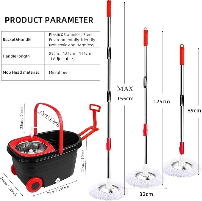 Spin mop Bucket