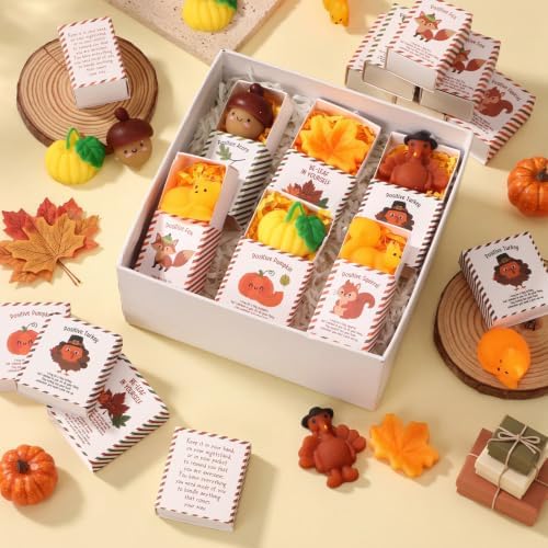 24 Sets Thanksgiving Positive Gifts Fall Party Favors Relief Trinkets