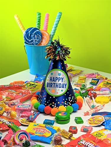 Candy Variety Pack - Assorted Candy Party Mix - 4 LB Bag - Sweets Assortment - Bulk Individually Wrapped - Pinata Candies - Mixed Candies - Queen Jax - Deluxe Mix - July 4th (Pack of 4)