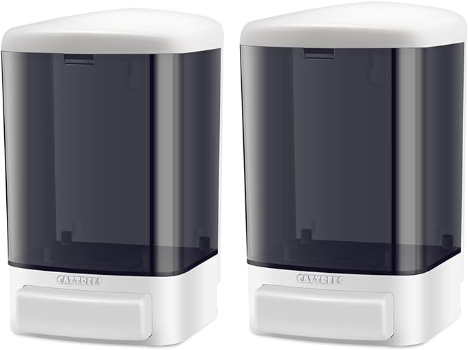 Manual Soap Dispenser, Commercial Soap Dispenser Wall Mounted for Bathroom Kitchen Hotel,Hand Sanitizer Dispenser Wall Mounted Liquid Gel -2 Pack Manual 1000ml/33oz