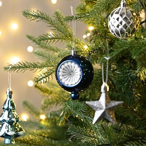 Valery Madelyn 100ct Christmas Tree Decorations Ball Ornaments Set Medium