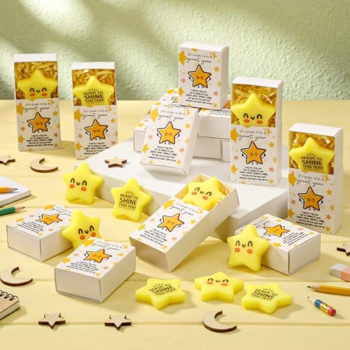 Wettarn 24 Sets Back to School Gift for Students Star Balls