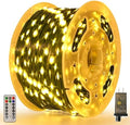 394FT Warm White Christmas Lights, 1200 LED Outdoor String Light