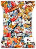 Bulk Chocolate Assortment Variety Pack - Chocolate Candy Variety Pack - 15 lb Bag of Milk, Dark, Bars and more! Bulk Candy Mix for Treat Bags (15 LBS)