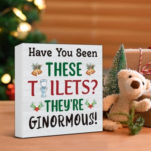 Christmas Bathroom Decorations - Funny Christmas Vacation Decor