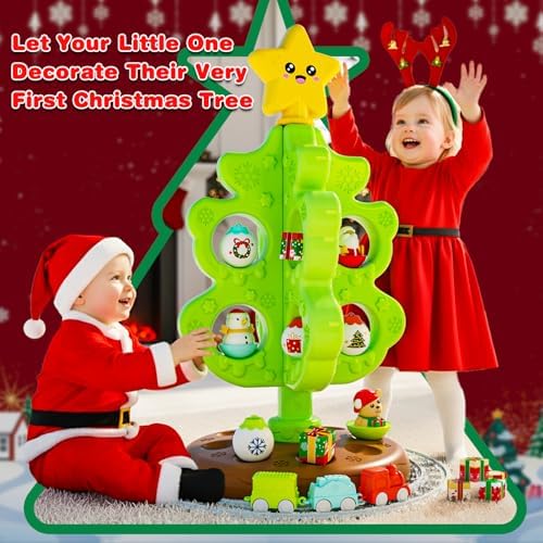 My First Christmas Tree Birthday Xmas Gifts for Little Kids