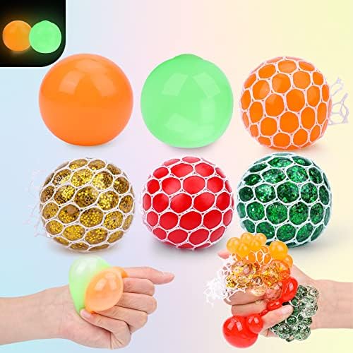 20Pack Stress Balls, Squishy Balls, Squeeze Balls for Adults