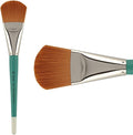 Creative Mark Art Supplies Large Mural Synthetic Golden Taklon Paint Brush - Filbert #50 - Artist Supplies for Acrylics, Watercolors, and Oils - Durable, Resilient, Seamless Ferrules