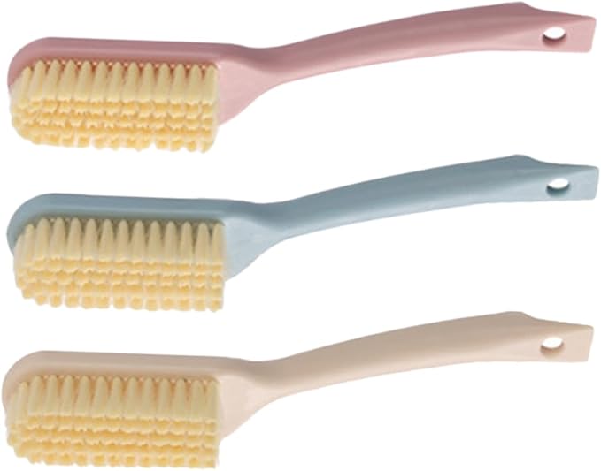 GALPADA 6pcs Soft Shoe Cleaning Brush Ergonomic Handheld Scrub Brushes for Shoes Clothes and Bathroom Versatile Cleaning Tools