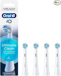 Oral-B iO Ultimate Cleaning Original Replacement Toothbrush Heads for Oral-B iO Electric Toothbrushes 'Bristle-in-Bust' Bundle, White, Pack of 4