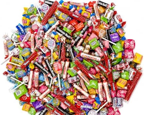 Snackadilly Bulk Candy Variety Pack, 30 lb Box - Individually Wrapped Halloween Candy for Party Favors, Pinatas, Goodie Bags, Schools, Offices & Holidays