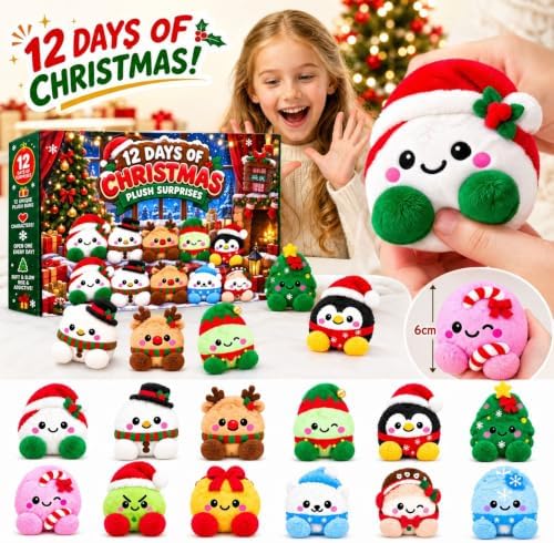 12 Days Advent Calendar 2026 Christmas Fun Dumpling for Adult Gifts