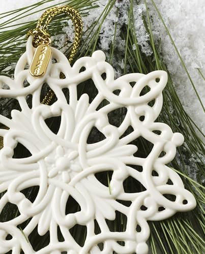Lenox 2026 Snow Fantasies Snowflake Ornament