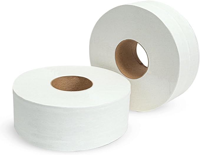 Morcon M99 Bath Jumbo Tissue, Septic Safe, 2-Ply, 3.3in x 1,000ft., 12 Count