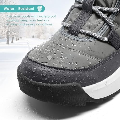 AIRHAS Women's Warm Snow Boots Cold Weather Winter Boots
