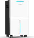 21 Pints Dehumidifier for Basement and Large Room, 1500 Sq. ft Dehumidifiers for Home with Drain Hose, Intelligent Humidity Control, 3 Modes, 24H Timer