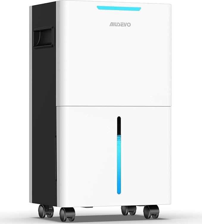 21 Pints Dehumidifier for Basement and Large Room, 1500 Sq. ft Dehumidifiers for Home with Drain Hose, Intelligent Humidity Control, 3 Modes, 24H Timer